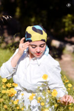 ⁦اسكارف جاكوار اصفر⁩ - الصورة ⁦4⁩